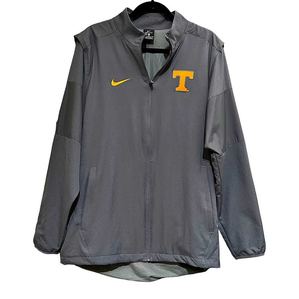 Nike University Of Tennessee Vols UT Full Zip Lightweight Jacket Size Me…